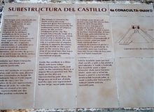 Substructure of El Castillo