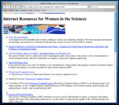 screen shot of web page